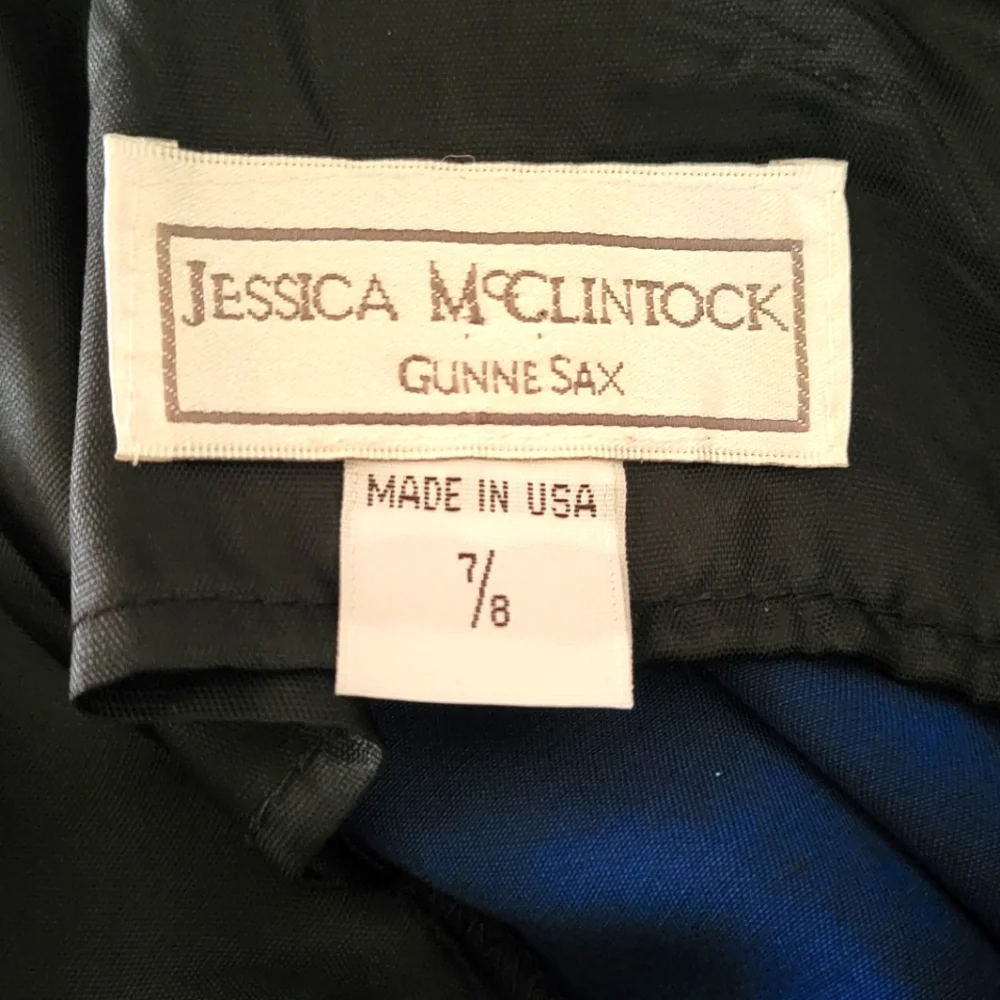 Vtg Jessica McClintock Gunne Sax Dress - Picture 2 of 3